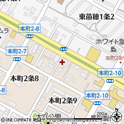 北海道札幌市東区本町２条9丁目5-9周辺の地図