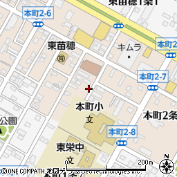 北海道札幌市東区本町２条7丁目2-24周辺の地図