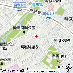 ＤＰＩ　北海道ブロック会議周辺の地図