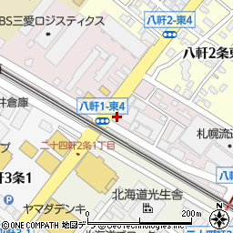 札幌シーフーズ周辺の地図