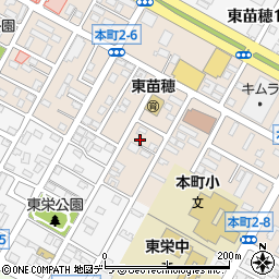 北海道札幌市東区本町２条6丁目4-13周辺の地図