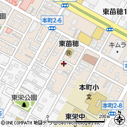 北海道札幌市東区本町２条6丁目4-7周辺の地図