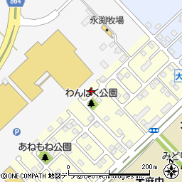 北海道江別市大麻桜木町5周辺の地図