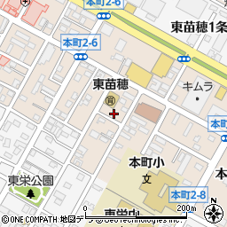 北海道札幌市東区本町２条6丁目3-21周辺の地図