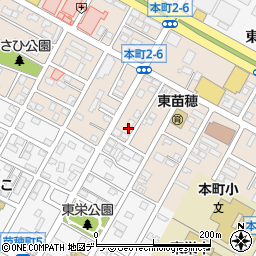 北海道札幌市東区本町２条6丁目1-26周辺の地図