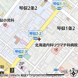 株式会社東和コーポレーション　札幌営業所周辺の地図