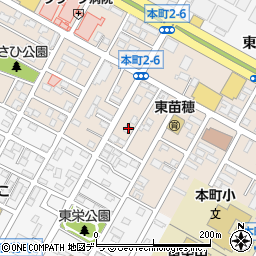 北海道札幌市東区本町２条6丁目1-25周辺の地図