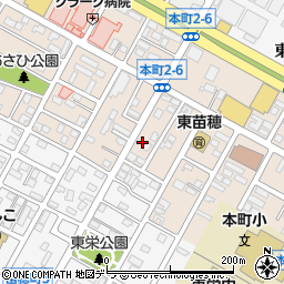 北海道札幌市東区本町２条6丁目1-4周辺の地図