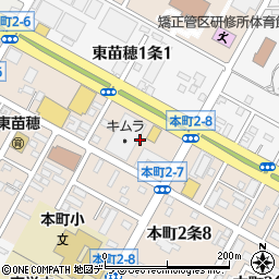 北海道札幌市東区本町２条7丁目6周辺の地図