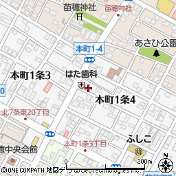 竹松アパート周辺の地図