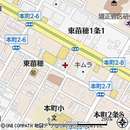 北海道札幌市東区本町２条6丁目6-33周辺の地図