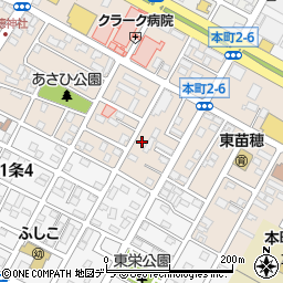 北海道札幌市東区本町２条5丁目4-6周辺の地図