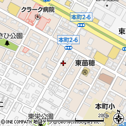 北海道札幌市東区本町２条6丁目1-7周辺の地図