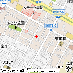 北海道札幌市東区本町２条5丁目4-8周辺の地図