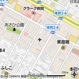 北海道札幌市東区本町２条5丁目4-25周辺の地図