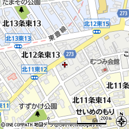 ニッタクス札幌営業所周辺の地図