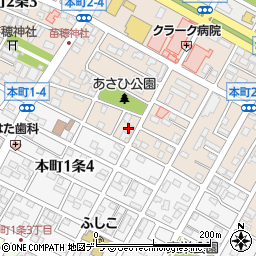 北海道札幌市東区本町２条4丁目3周辺の地図