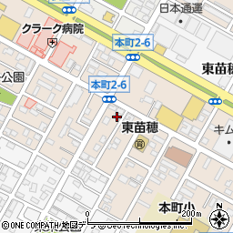 北海道札幌市東区本町２条6丁目1-17周辺の地図