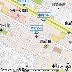 北海道札幌市東区本町２条6丁目1-11周辺の地図