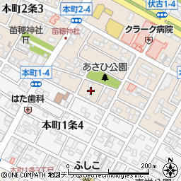 北海道札幌市東区本町２条4丁目2周辺の地図