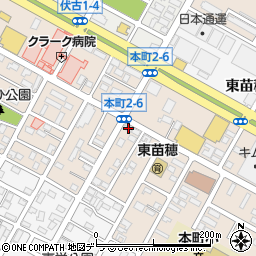 北海道札幌市東区本町２条6丁目1-13周辺の地図