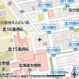 日本聖公会北海道教区会館周辺の地図