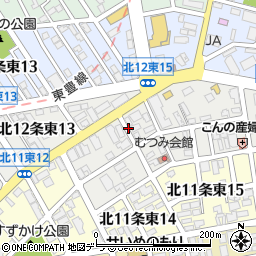 花畔札幌線周辺の地図