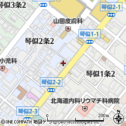 三浦勝也行政書士事務所周辺の地図