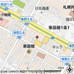 北海道札幌市東区本町２条6丁目6周辺の地図