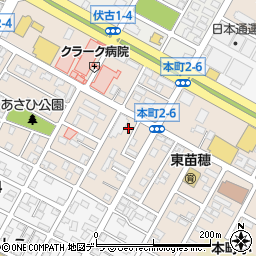 北海道札幌市東区本町２条5丁目4-20周辺の地図