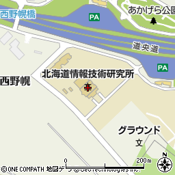 北海道情報技術研究所周辺の地図