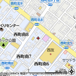 株式会社北海道カラーサッポロ周辺の地図