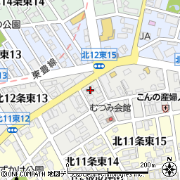 大和物産株式会社　札幌支店周辺の地図