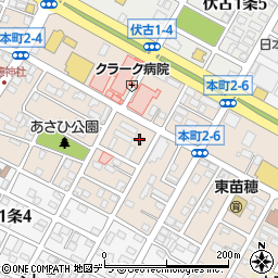 北海道札幌市東区本町２条5丁目3-17周辺の地図