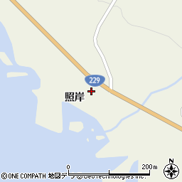 北海道泊村（古宇郡）泊村（照岸）周辺の地図