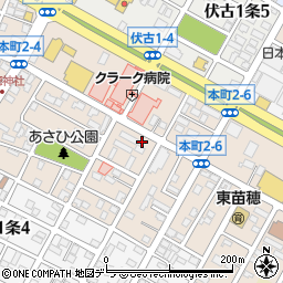 北海道札幌市東区本町２条5丁目3-2周辺の地図