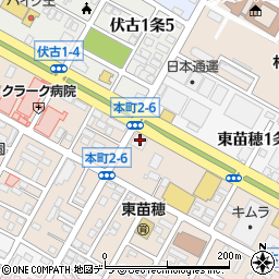 北海道札幌市東区本町２条6丁目6-6周辺の地図