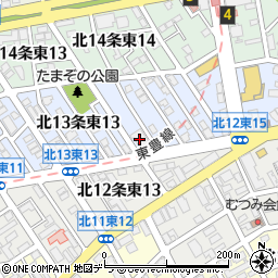 交通局東豊線光星変電所周辺の地図