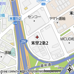 横浜ゴムＭＢジャパン株式会社　北海道カンパニー周辺の地図