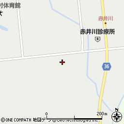 北海道余市郡赤井川村赤井川12周辺の地図