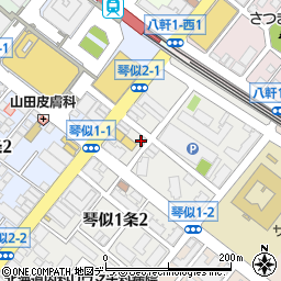 北辰観光ビル周辺の地図