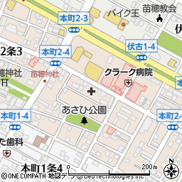 北海道札幌市東区本町２条4丁目7周辺の地図