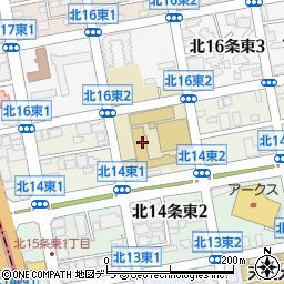 札幌北斗高等学校周辺の地図