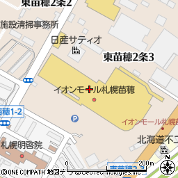 平禄三昧 イオンモール札幌苗穂店周辺の地図