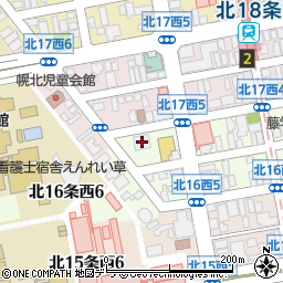 日本電設工業北海道支店周辺の地図