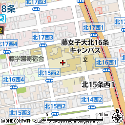 株式会社三省堂書店　藤女子大学北１６条売店周辺の地図