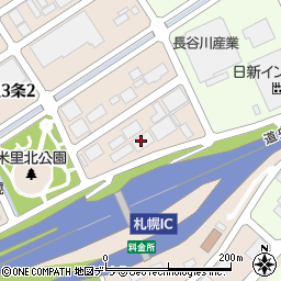 三井物産鋼材販売株式会社　札幌東支店周辺の地図