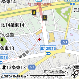 札幌機設周辺の地図