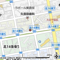 学校法人吉田学園　吉田学園情報ビジネス専門学校周辺の地図