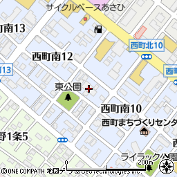 日本産業札幌支店周辺の地図